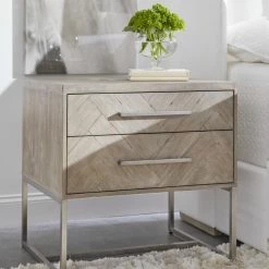 Essentials For Living Mosaic 2-Drawer Nightstand