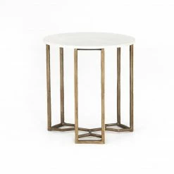 Fourhands Naomi Marble End Table Best Sellers