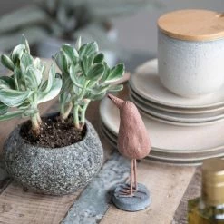 CREATIVE CO OP Natural Stone Container HOME DECOR