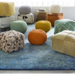 Surya Best Sellers Ogden Pouf