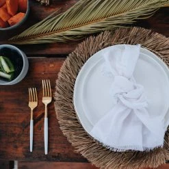 Yunnan Dianfeng Flower Technology Co. Ltd Olive Palm Leaf, Set Of 3