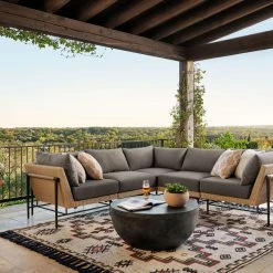 Fourhands New Outdoor Otero Outdoor Round End Table