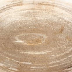 Fourhands Oval Petrified Wood Bowl