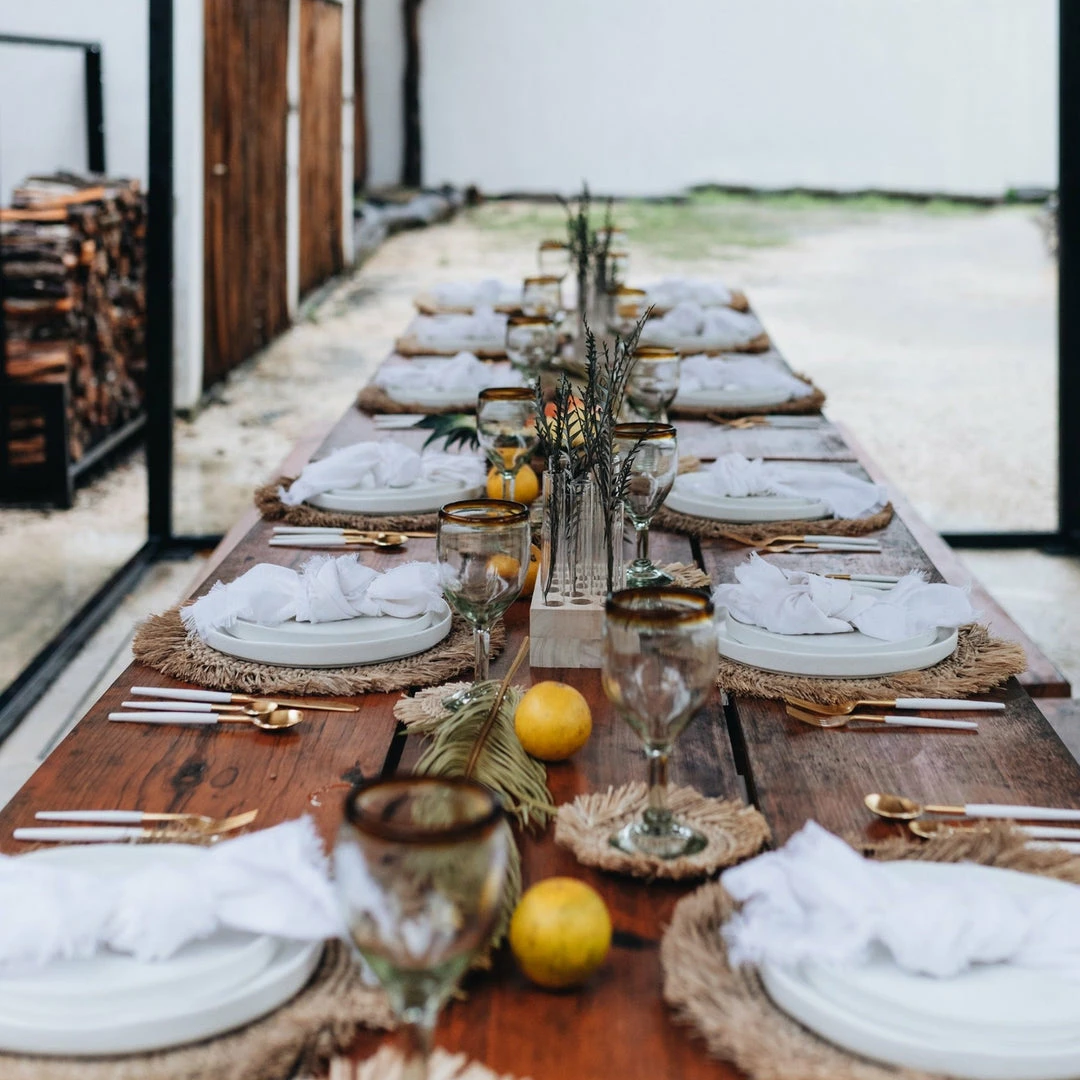 FAIRE Raffia Placemat New Kitchen