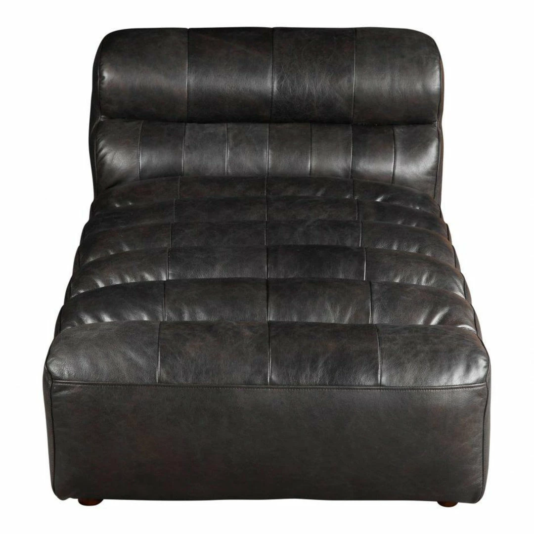 MOES Ramsay Leather Chaise Best Sellers