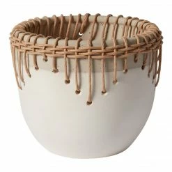 Accent Decor Rattan Dream Pot