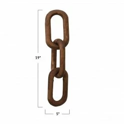 CREATIVE CO OP Best Sellers Reclaimed Wood Chain