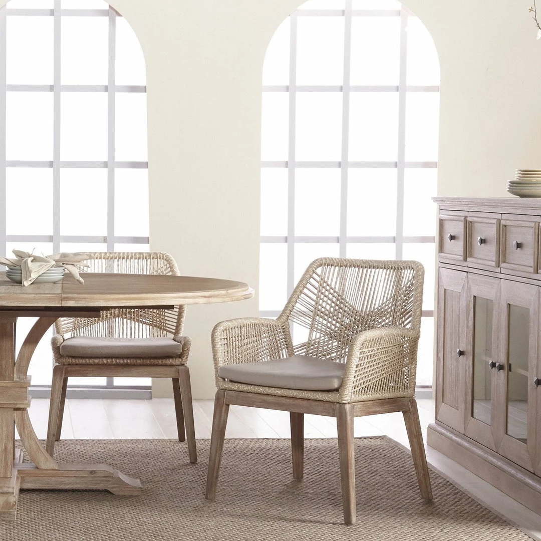 Essentials For Living Rope Me In Chair, Set Of 2 Best Of Dining