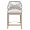 Essentials For Living Rope Me In Outdoor Bar + Counter Stool New Outdoor