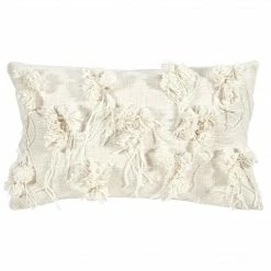 V Rugs & Home Rose Fringe Lumbar