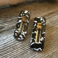 FAIRE Day N Night Square Barrette Fashion Accessories