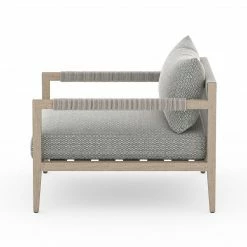 Fourhands New Outdoor Sherwood Outdoor Chair, Washed Brown