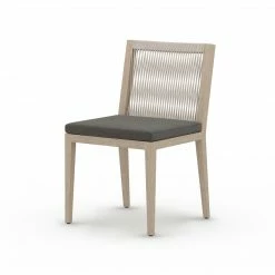 Fourhands Sherwood Outdoor Dining Chair, Washed Brown