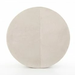 Fourhands Sinclair Large Round Ottoman Best Sellers