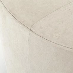 Fourhands Sinclair Large Round Ottoman Best Sellers