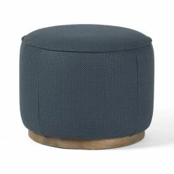 Fourhands Sinclair Round Ottoman Best Sellers