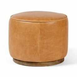 Fourhands Sinclair Round Ottoman Best Sellers