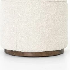 Fourhands Sinclair Round Ottoman Best Sellers