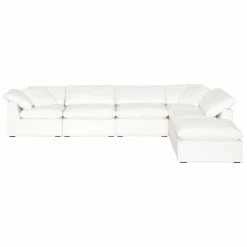 Essentials For Living Sky 6 Piece Sectional W/ Ottoman