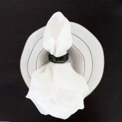 Bodrum Linens Smoke Napkin Ring Best Sellers