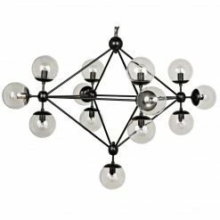 Noir Solar Chandelier
