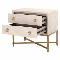 Essentials For Living Strand Shagreen 2-Drawer Nightstand Best Sellers