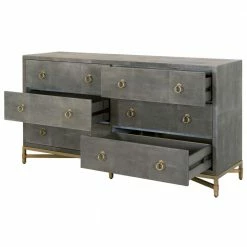 Essentials For Living Strand Shagreen 6-Drawer Double Dresser Best Sellers