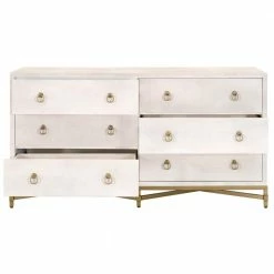 Essentials For Living Strand Shagreen 6-Drawer Double Dresser Best Sellers