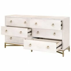 Essentials For Living Strand Shagreen 6-Drawer Double Dresser Best Sellers