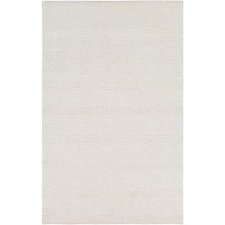 Surya Tanzania White Rug