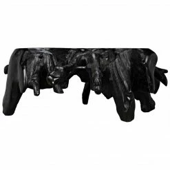 Noir Teak Root Coffee Table