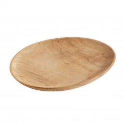 BIDK HOME New Kitchen Teakwood Plates