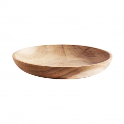 BIDK HOME New Kitchen Teakwood Plates
