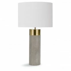 Regina Andrews Textured Cylinder Table Lamp