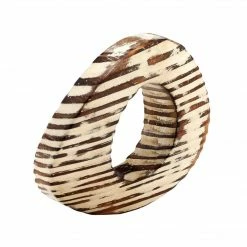 Bodrum Linens Best Sellers Tiger Eye Napkin Rings