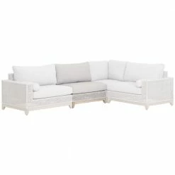 Essentials For Living Tropez Outdoor Modular Armless Sofa Chair