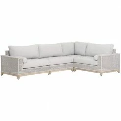 Essentials For Living Tropez Outdoor Modular Right Facing 1-Arm Sofa