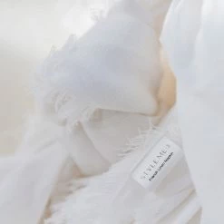 Kashul International White Fringe Napkin New Kitchen