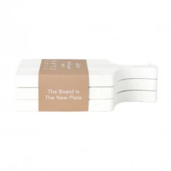 ETU HOME New Kitchen White Mini Charcuterie Board