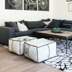 Surya Wilderness Pouf Best Sellers