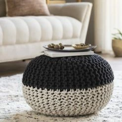 Surya Ying Or Yang Pouf Best Sellers
