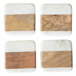 CREATIVE CO OP Aliyah Coasters