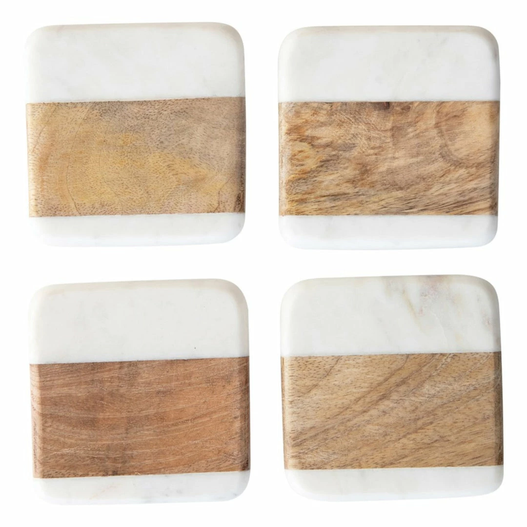 CREATIVE CO OP Aliyah Coasters