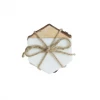 CREATIVE CO OP New Kitchen Julienne Hexagon Coasters