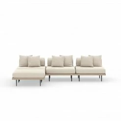 Fourhands New Outdoor Yves Outdoor 3-Pc Sectional