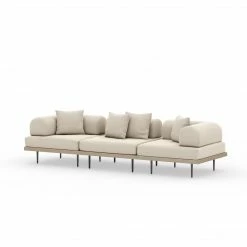 Fourhands New Outdoor Yves Outdoor 3-Pc Sectional