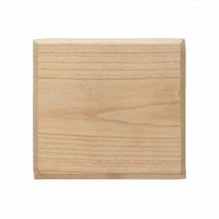 Bloomingville Paulownia Wood Footed Pedestal