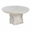 Bloomingville Best Of Home Decor Marble Raw-Edged Pedestal