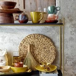 Bloomingville Hand-Carved Mango Wood Cake Stand