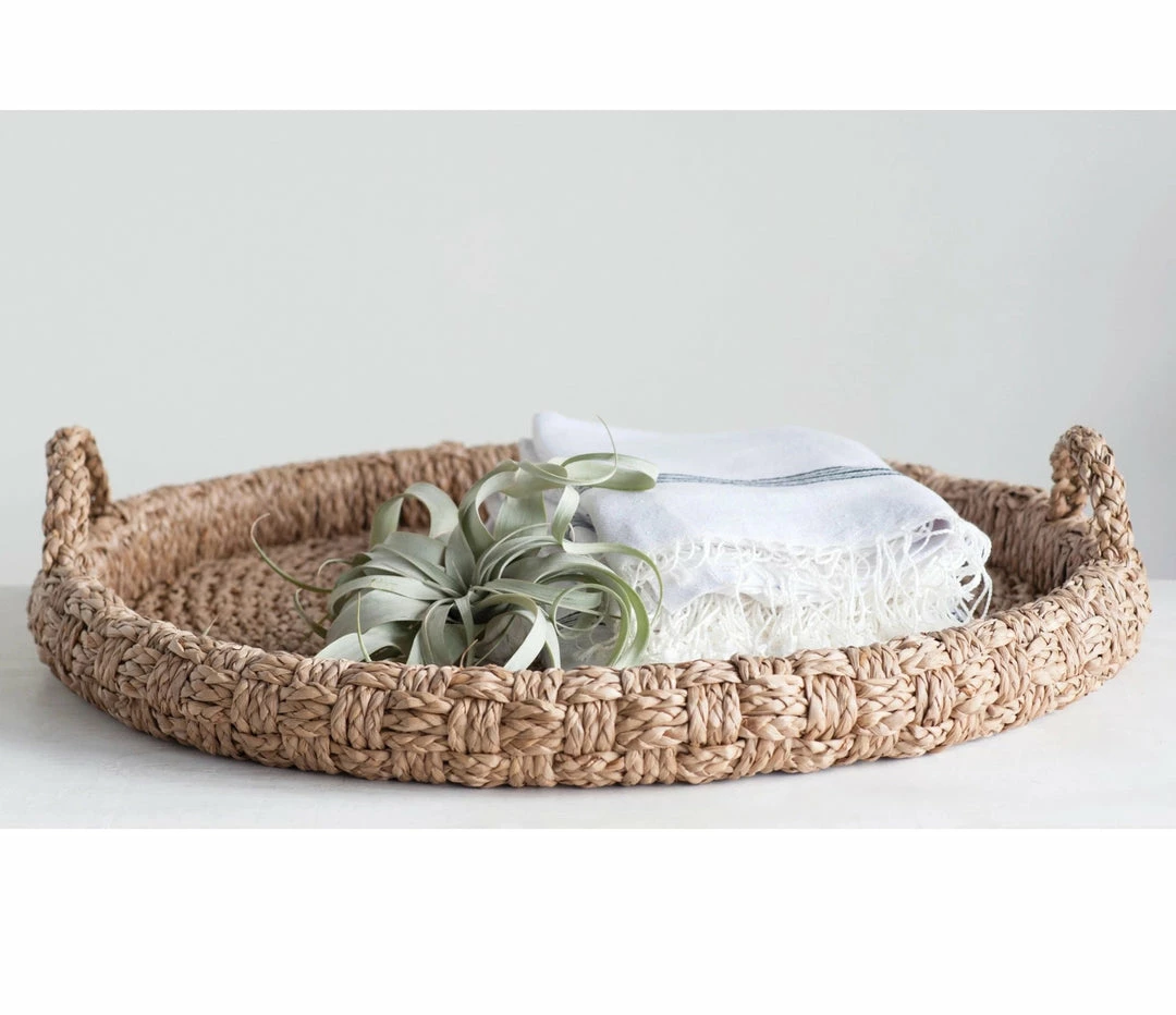 Creative Co Op Braided Bankuan Tray Best Of Home Decor